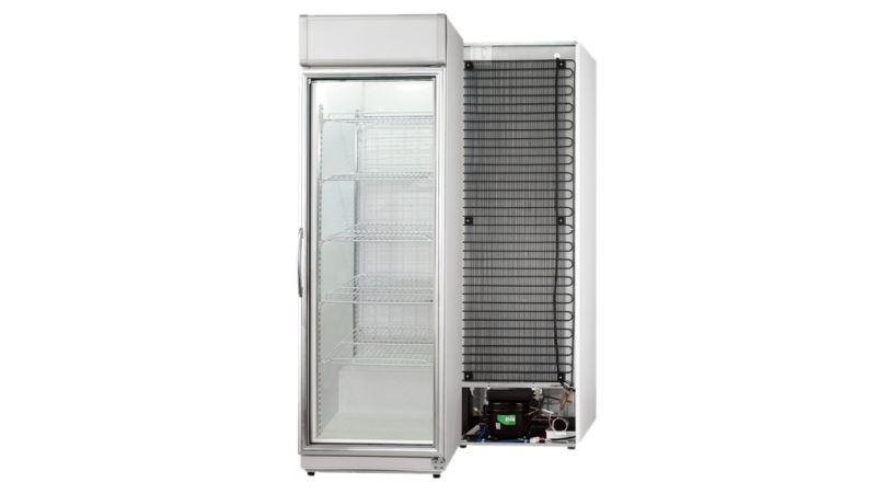 單門機下型玻璃展示櫃407L