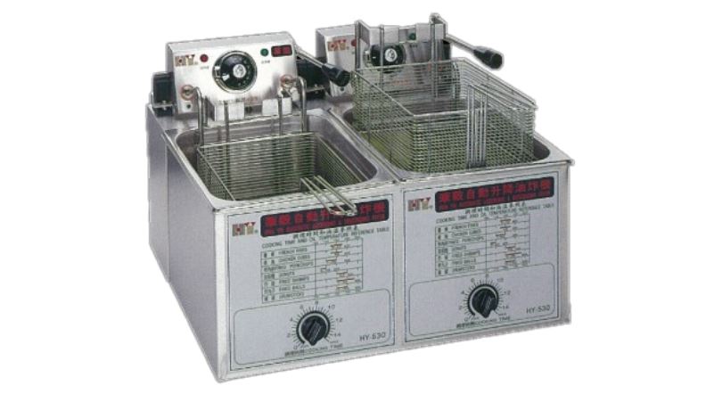定時自動升降油炸機/少量多樣型