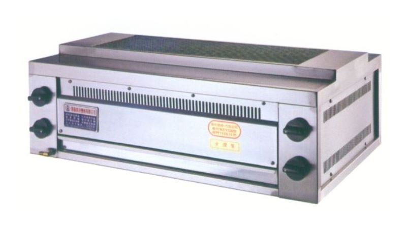 無煙側火式紅外線燒烤爐(大)(JS-B4)