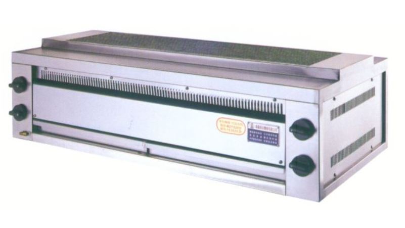 無煙側火式紅外線燒烤爐(中)(JS-M4)