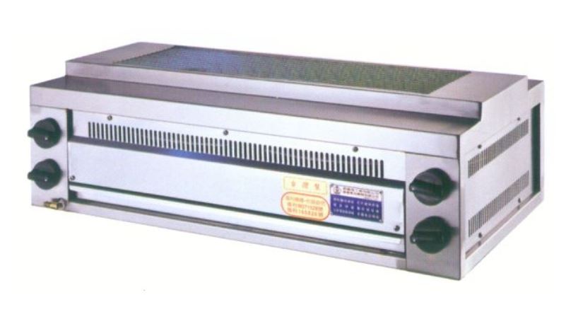 無煙側火式紅外線燒烤爐(小)(JS-S4)