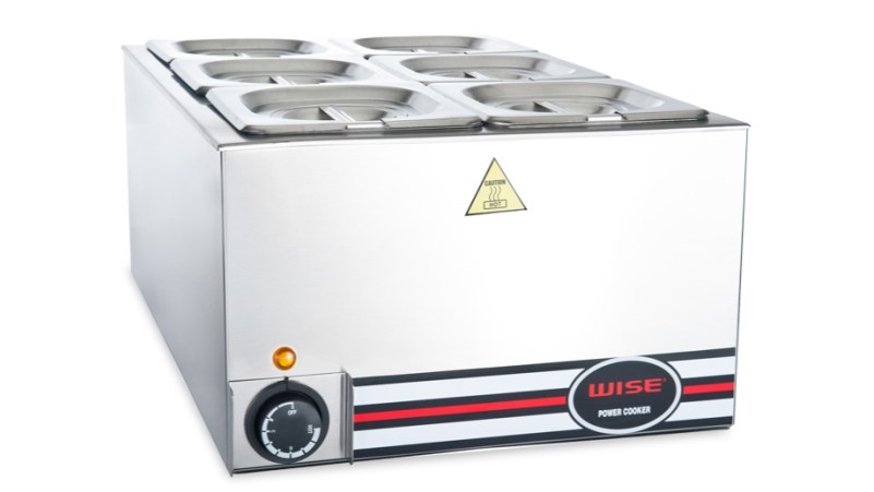 電熱快餐保溫湯爐(方型6格)