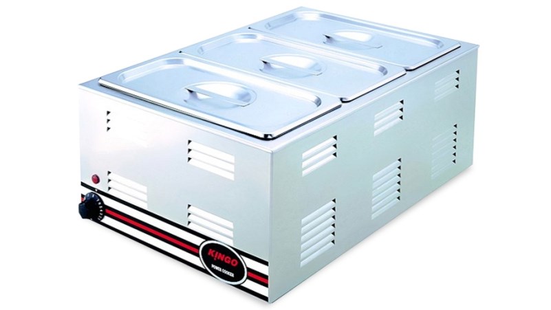 電熱快餐保溫湯爐(方型3格)