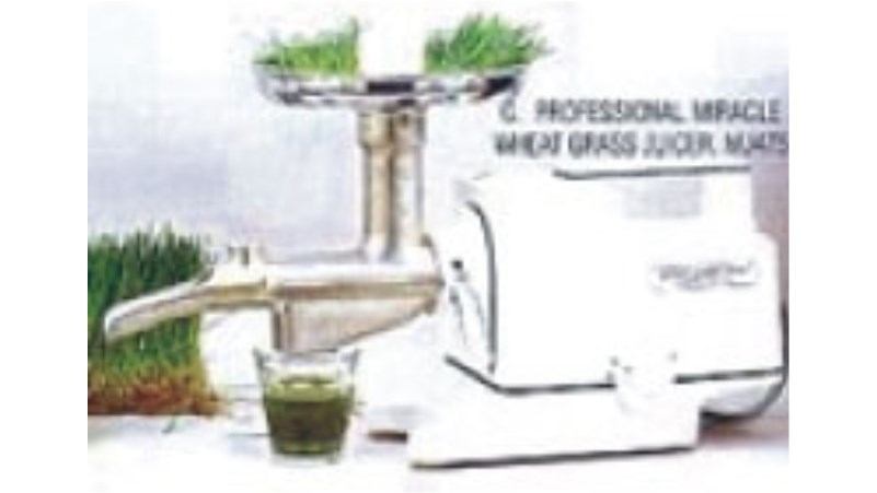 小麥草機