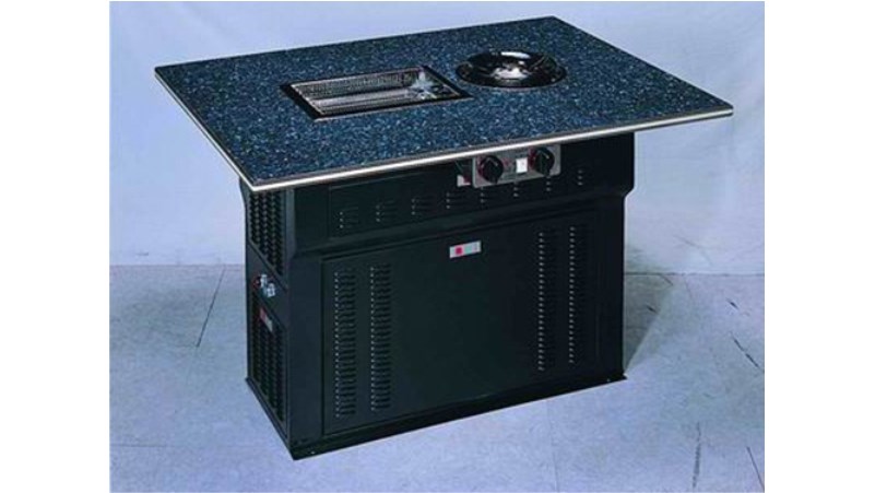 S1-方形無煙燒烤桌