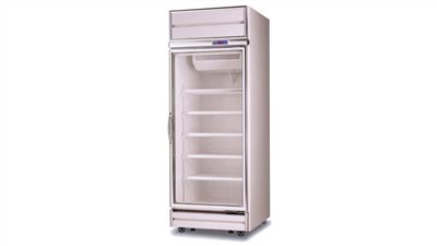 單門機上型玻璃展示櫃600L