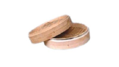 竹製蒸籠-8寸 (身) -綁鐵絲